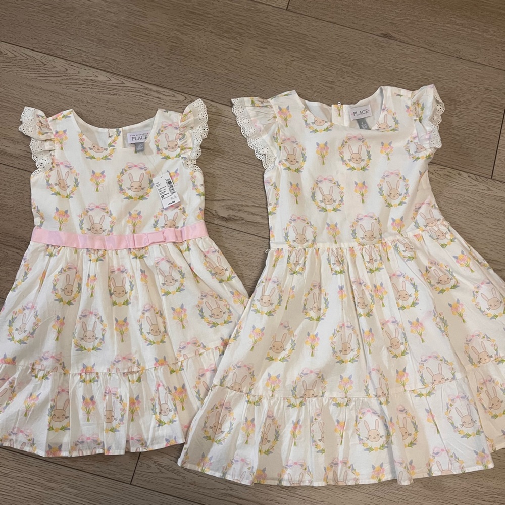 Easter dresses girls 5t and 8